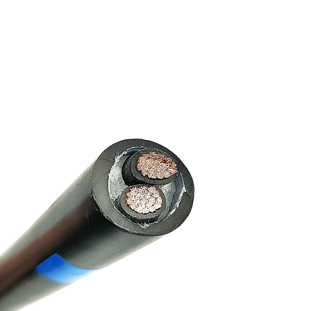 UL2501 600V Two Core Large Diameter Bare Copper Industrial Cable