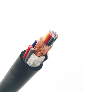 300V Multicore Customized Bare Copper Stranded Industrial Cable