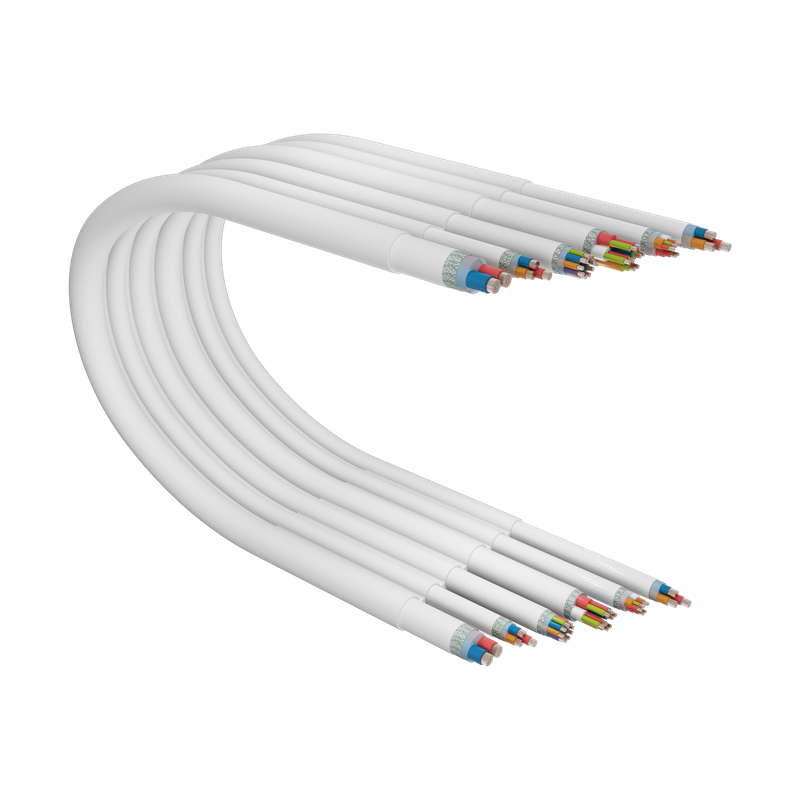 Dust-free flat drag chain cable