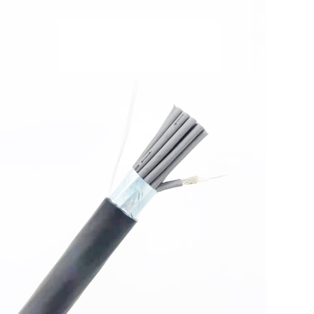 LSZH Flame Retardant Braided Copper Coaxial Electrical Medical Cable