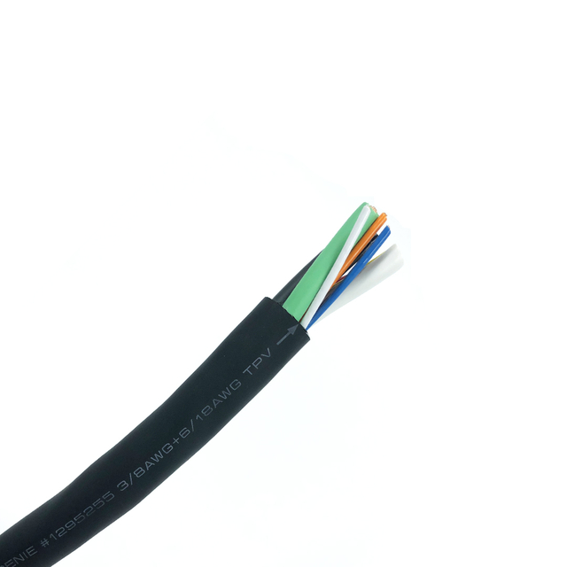 Multi-core Cold Bending TPV Jacket Industrial Cable